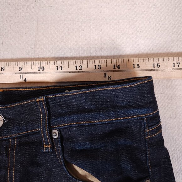 Rag & Bone Beverlys Dre Blue Jeans Womens Label Size 27 Denim Pants Normcore - Picture 5 of 16